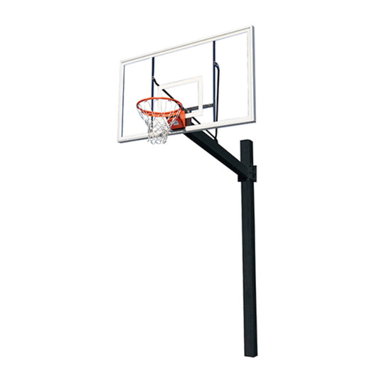Jaypro Titan Outdoor Basketball Systems Clear Acrylic