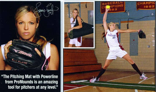 Promounds Jennie Finch Full Length Mat With Powerline