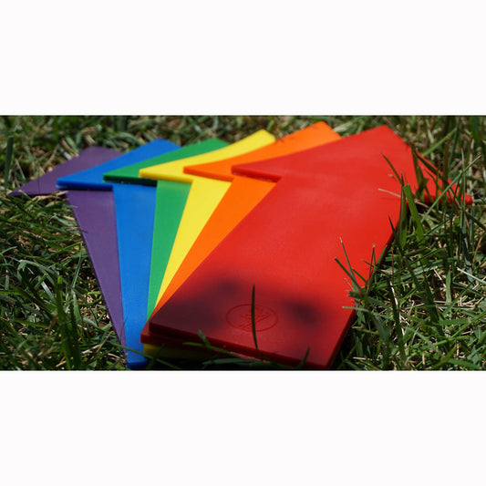 Jumbo Straight Arrow Set Of 6 Rainbow Colors
