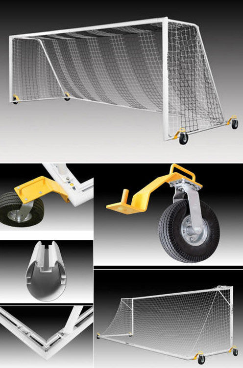 Kwik Goal Evolution Evo 2.1 Soccer Goal With Swivel Wheels