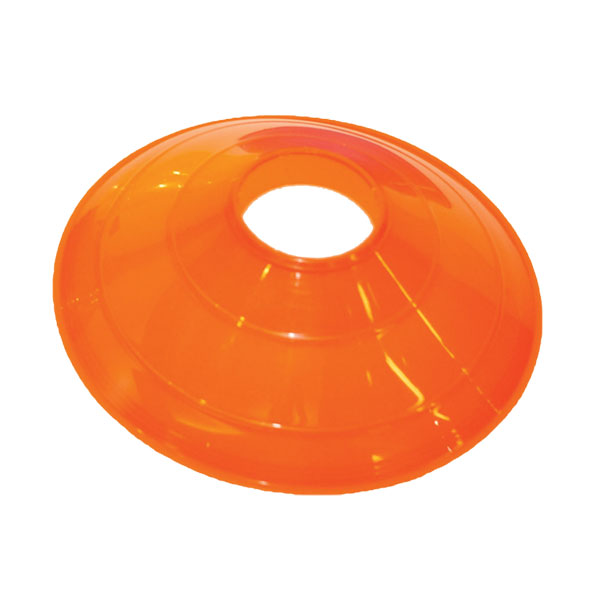 SAUCER CONES - Large 12" Disc Cones Orange