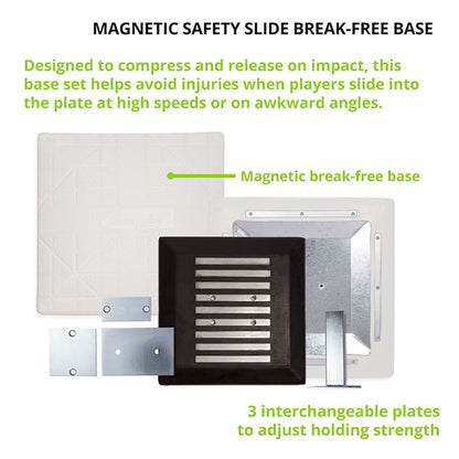 M800 Magnetic Break Free Baseball Base (1 Base)