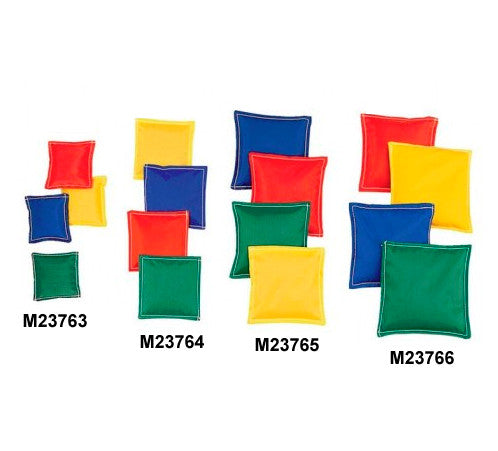 Soft Cloth Covered Bean Bags Dozen 3" x 3"