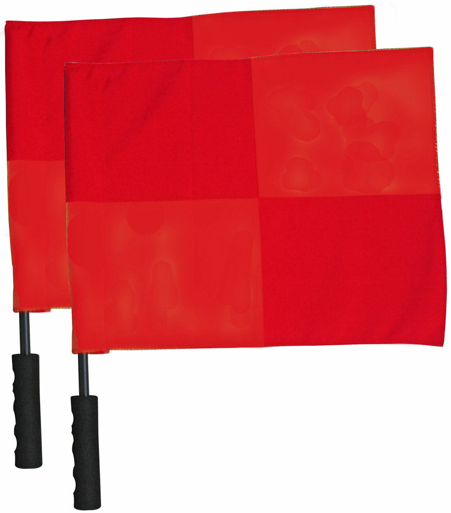 Volleyball Lineman Flags Red (Set of 2)