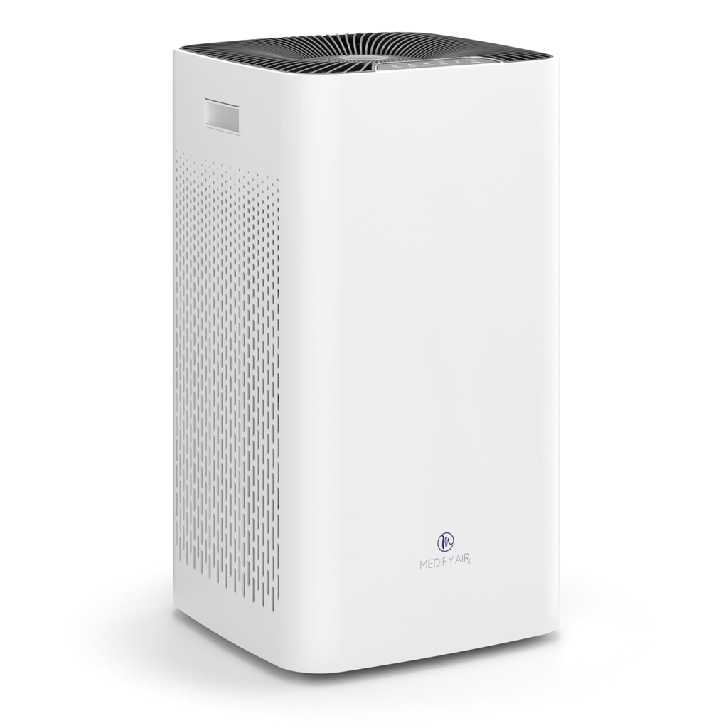 MEDIFY AIR MA-112 AIR PURIFIER - TRUE HEPA H13 - Removes 99.99% of airborne COVID and SARS surrogates! White
