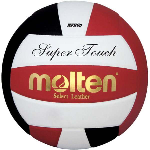 Molten IV58L Super Touch NFHS Volleyball Black / Red