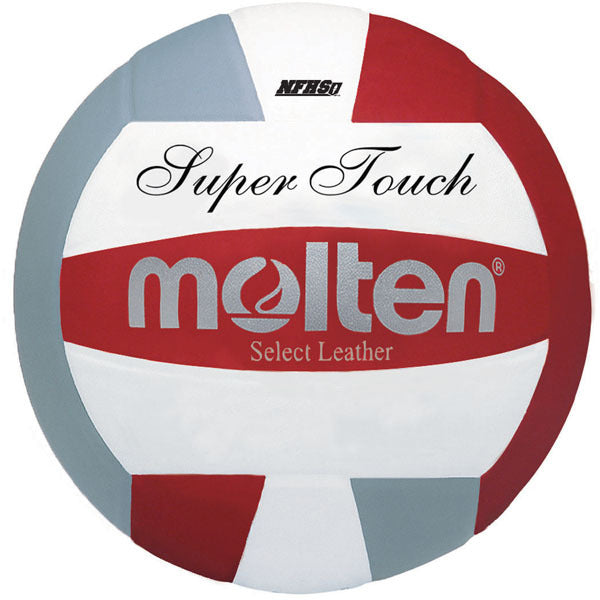 Molten IV58L Super Touch NFHS Volleyball Red / Silver