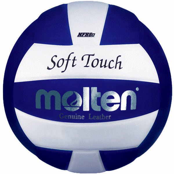 Molten IVL58L Soft Touch Leather NFHS Volleyball Blue