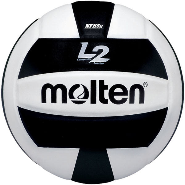 Molten IVU L2 Series Micro-Fiber Composite Leather NFHS Volleyball Black