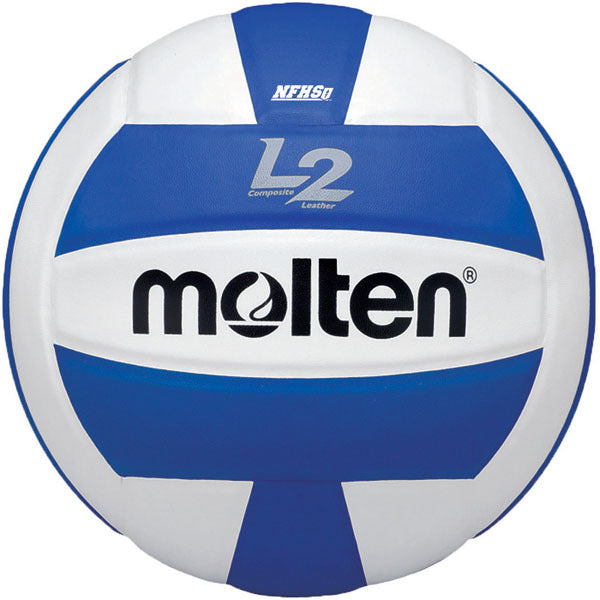 Molten IVU L2 Series Micro-Fiber Composite Leather NFHS Volleyball Blue