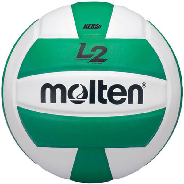 Molten IVU L2 Series Micro-Fiber Composite Leather NFHS Volleyball Green