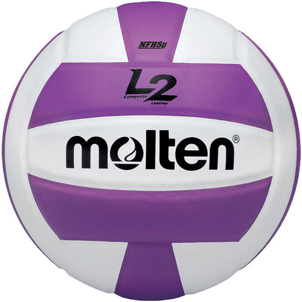 Molten IVU L2 Series Micro-Fiber Composite Leather NFHS Volleyball Purple