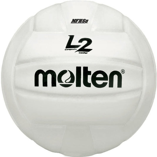 Molten IVU L2 Series Micro-Fiber Composite Leather NFHS Volleyball White