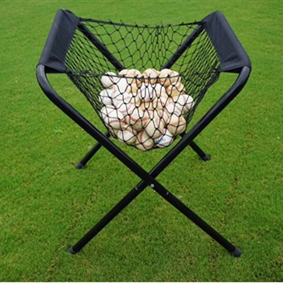 MuhlTech Baseball Softball Folding Ball Bin