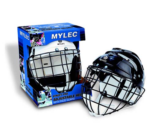 Mylec Helmet With Mask SR. HELMET WHITE