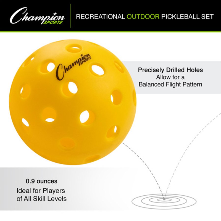 Outdoor Recreational Pickleball Set