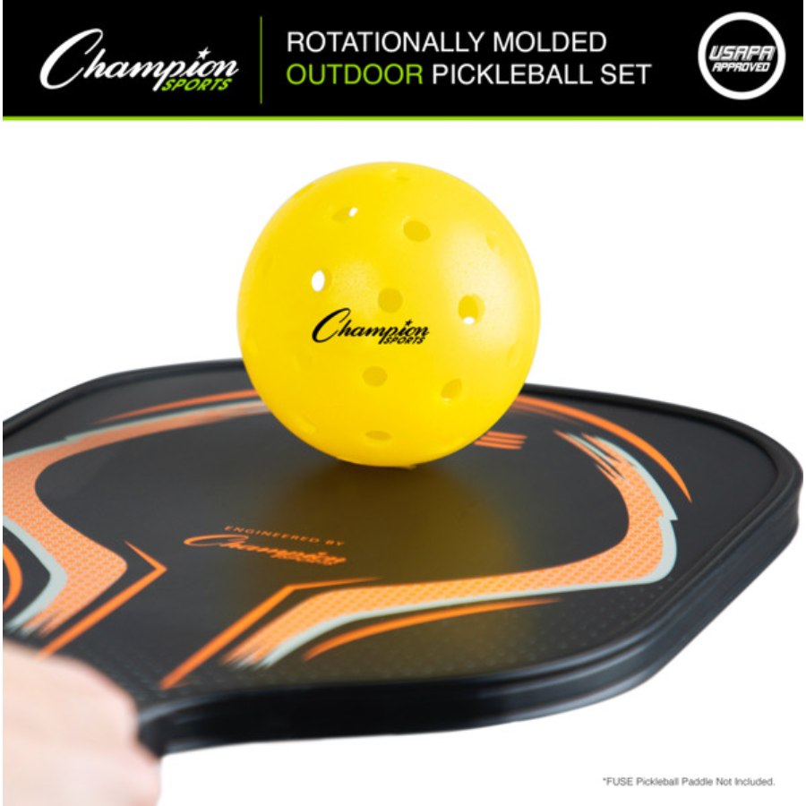 Outdoor Roto Molded Pickleball Set