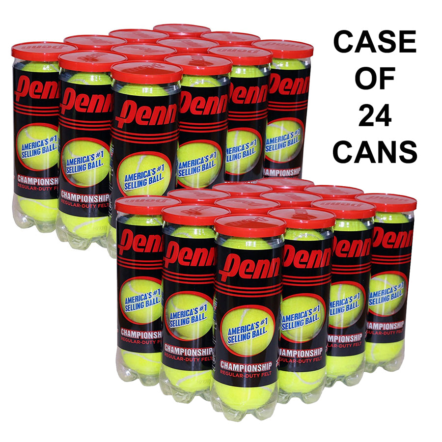 Penn Championship Regular Duty Tennis Balls Case of 6 DZ