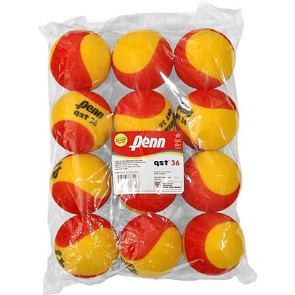 Penn QST 36 Foam Tennis Balls (12 per bag)