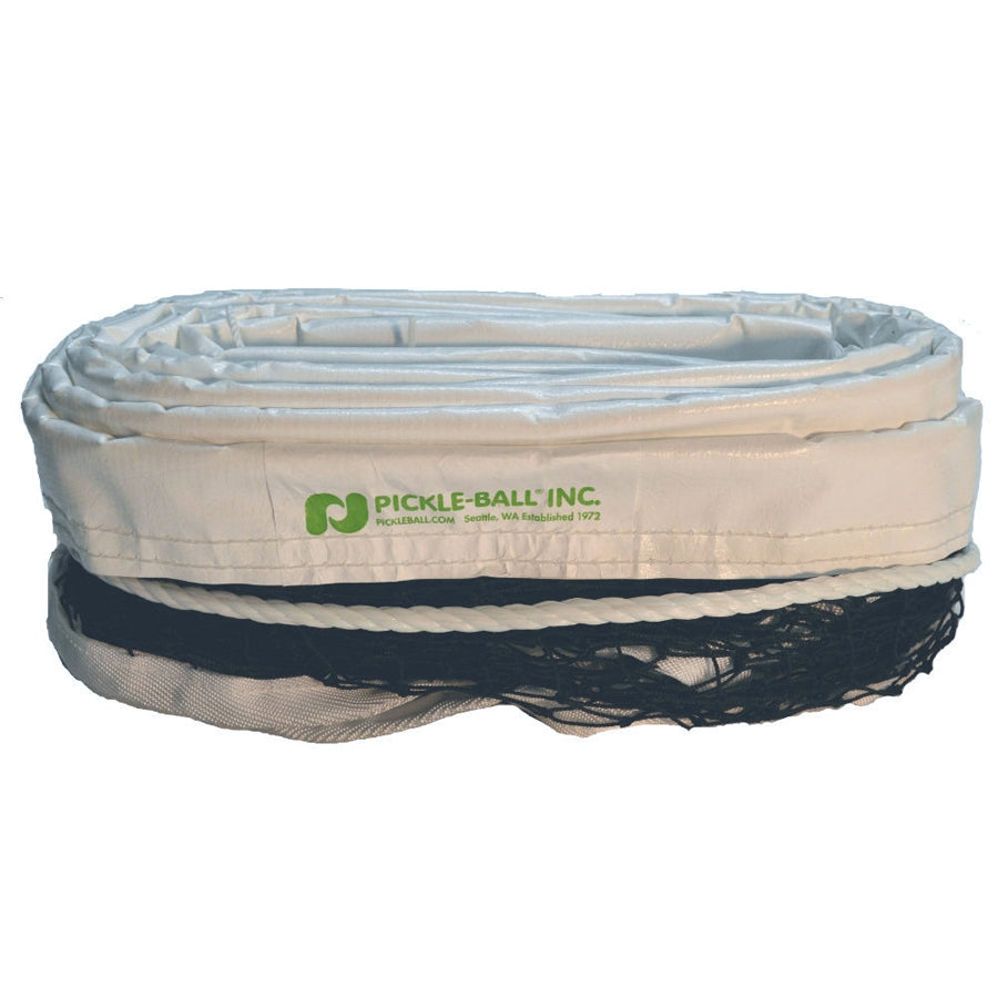 PICKLEBALL OUTDOOR NET ONLY - BLACK NETTING WITH WHITE HEADBAND