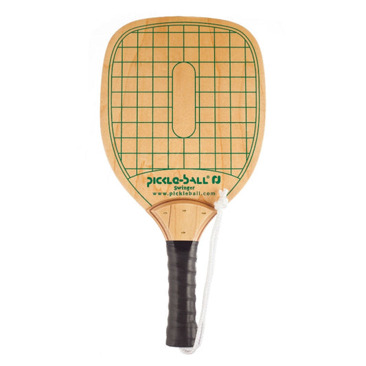 PICKLEBALL SWINGER PADDLE - FIVE PLY PLYWOOD WITH CHECKERED PATTERN