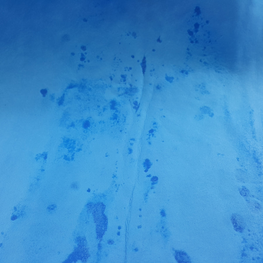 Plain Chamois Towel 13" X 17" Quick Dry Towel Blue