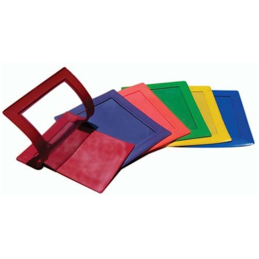 Poly Window Mats (Set Of 6) Rainbow Set