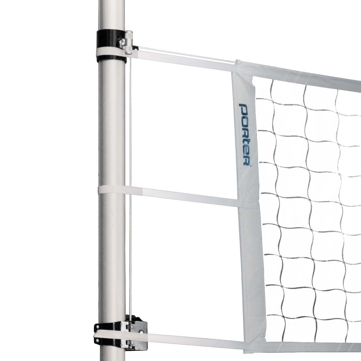 Porter Powr-Line 3.5" Compeition Plus Volleyball Package w/ Judge's Stand Light Blue