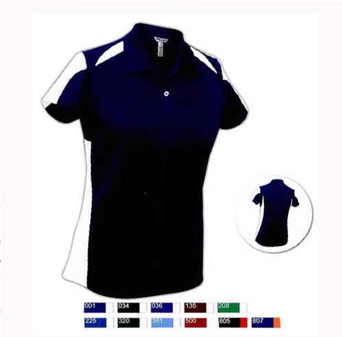 Pro Celebrity Fierce Ladies Polo Shirt Navy/White / X-Small
