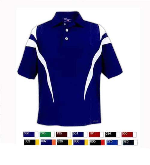 Pro Celebrity Flame Thrower Men's Polo Shirt Navy/White / Small