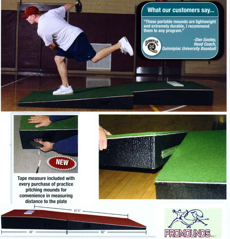 Promounds Professional/Collegiate 2 Piece Mound 9'L X 4'Wx 10"H Green