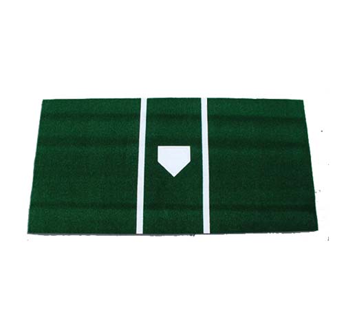 Proper Pitch Artificial Turf Hitters Mat Green