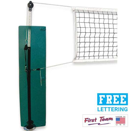 QuickSet Recreational Volleyball Net System MA50047 QuickSet System WITH Padding / Royal Blue