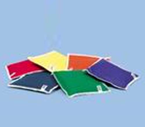 NYLON RAINBOW BEAN BAGS SET OF 6 4" X 4" NYLON RAINBOW BEAN BAGS SET OF 6