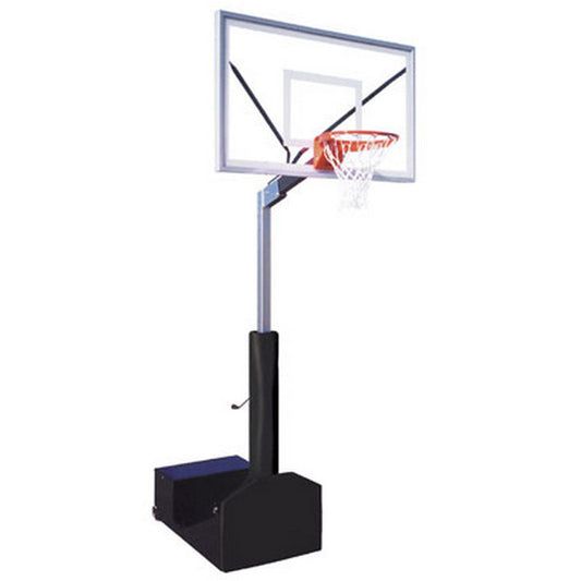 Rampage Select Portable Basketball System 36" X 60" Backboard Royal Blue