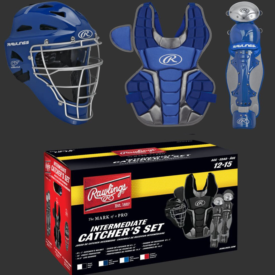 Rawlings Renegade Series Catcher's Set Ages 12 - 15 Black