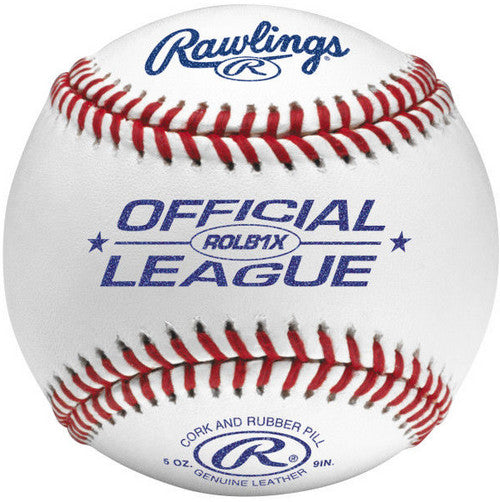 Rawlings ROLB1X Official League Practice Baseball (Dozen)