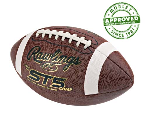 Rawlings ST5Comp Composite Leather Official Size Football