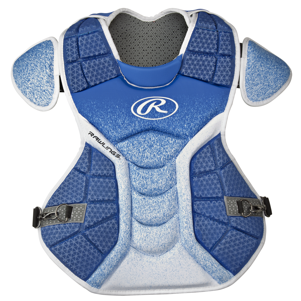 Rawlings Velo 2.0 Tone Adult Chest Protector 17" Royal / White