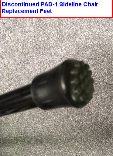 Replacement Rubber Feet For Sideline Chairs Set of 4 Deluxe Sideline Chair Feet