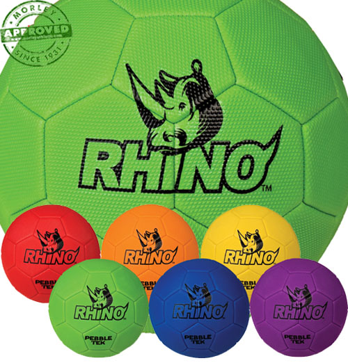 Rhino Pebble Tek Soccer Ball Set Choose Colors