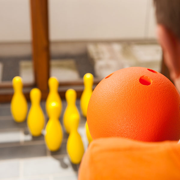 Rhino Skin FBBSET Coated Foam Bowling Set