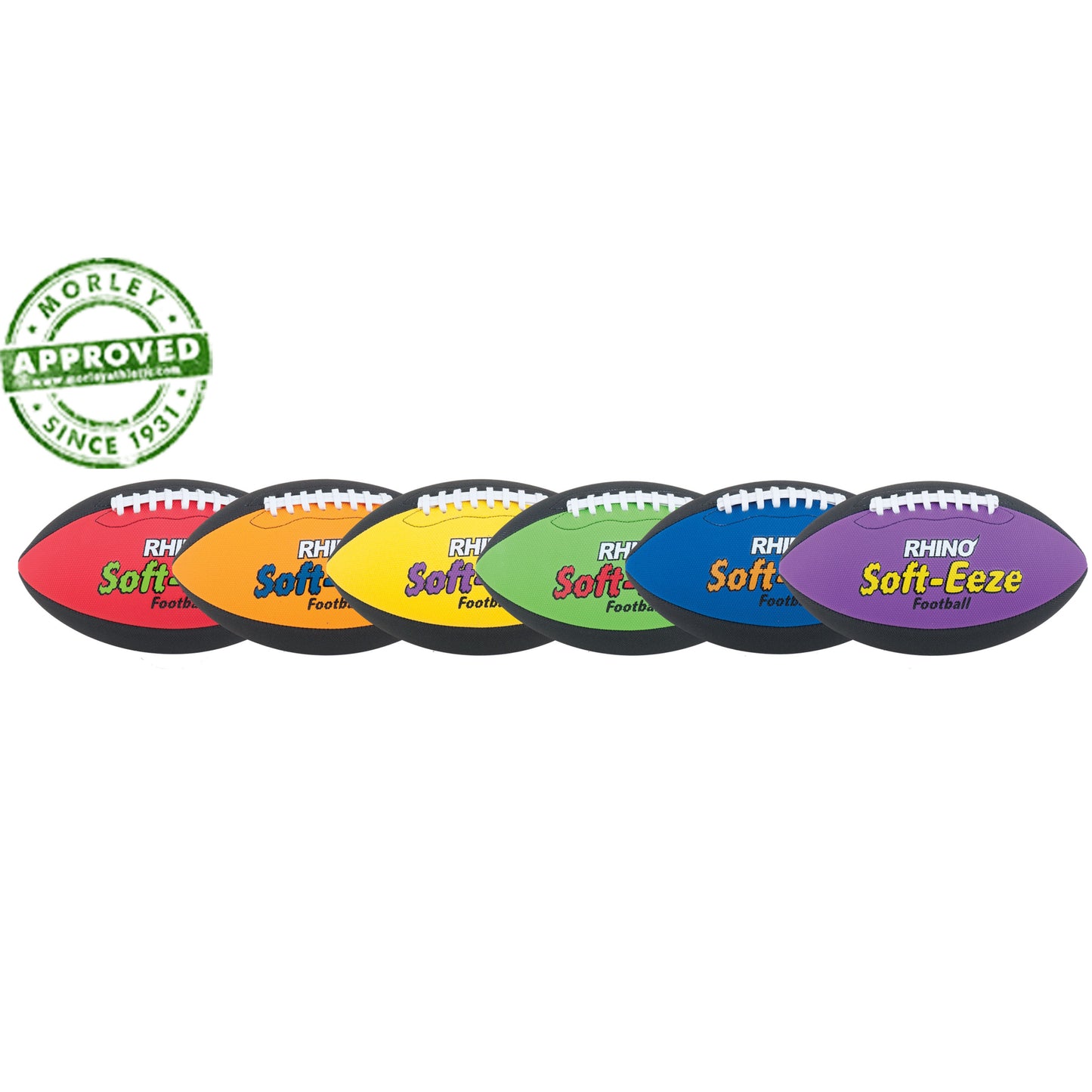 Rhino Skin Soft-Eeze Football Set Of 6