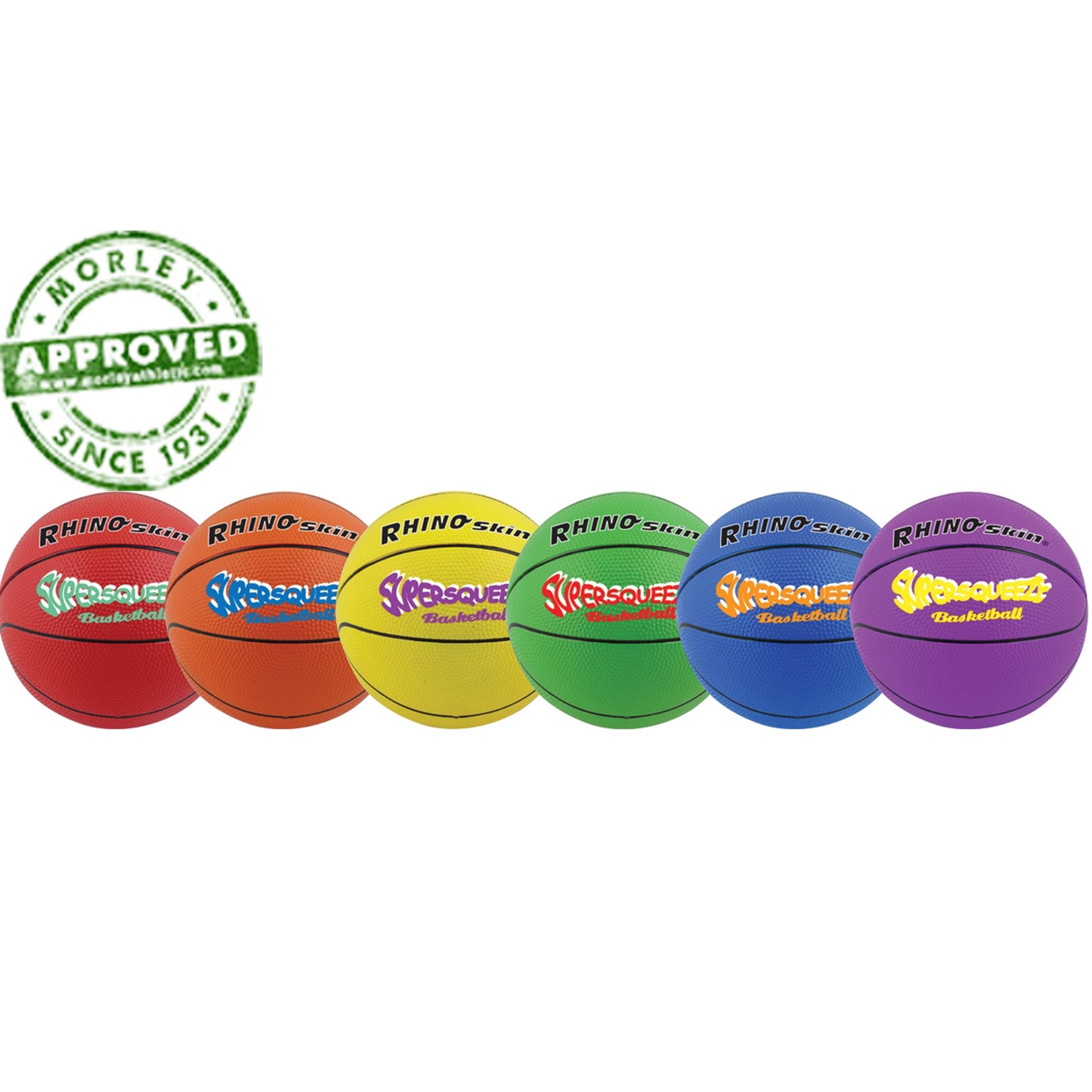 Rhino Skin Super Squeeze Basketball Set Of 6