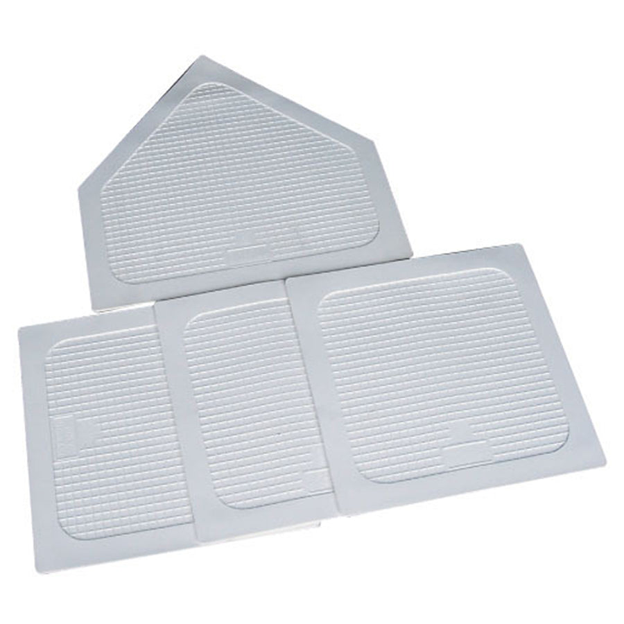 White Big Bases ( Set Of 4 ) With out Numbers