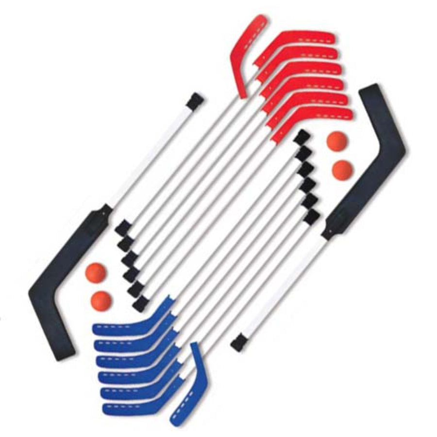 Shield 42" Deluxe ABS Plastic Middle School Floor Hockey Set