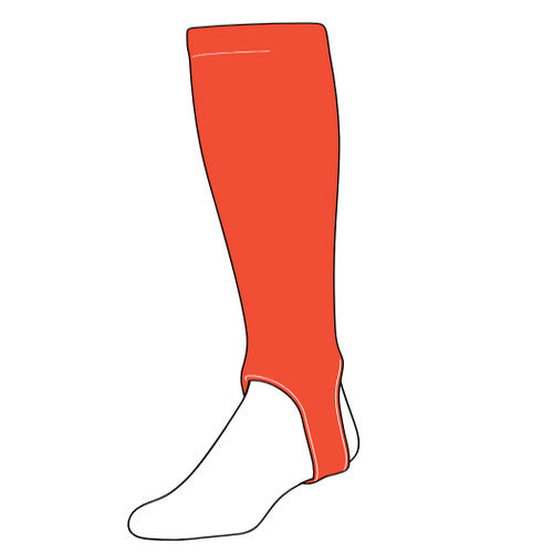 Single Pair Order Solid Orange Adult Stirrups In-Stock Ships 1-2 Business Days