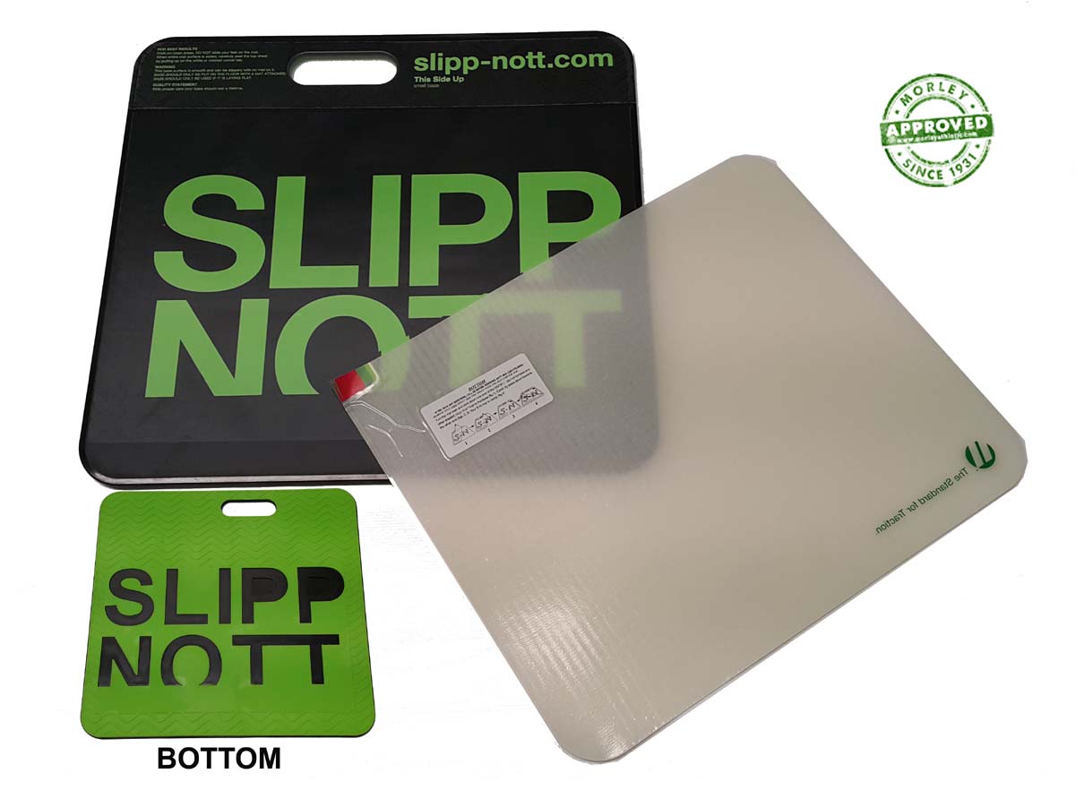 Slipp-Nott Small Complete Base & Set 60 Sheets w/ 18" x 19" base Small Replacement Pad