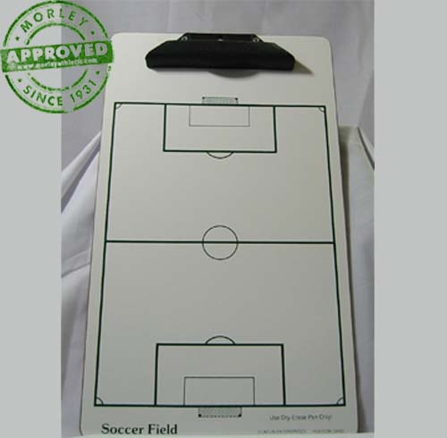 Soccer Dry Erase Coaching Clipboard 9.5" x 15.5"