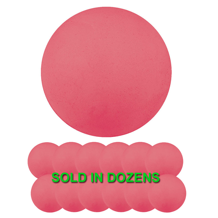 Soft Sponge Indoor Lacrosse Training Ball Color Pink (Dozen)